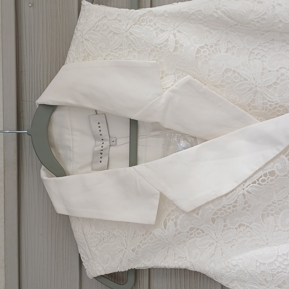 Endless Rose Lace Sleeveless Blazer Dress - Picture 2 of 7